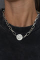 CHOKER MONEDA SILVER