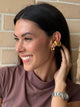 TOPOS ONDA GOLD + MAXI EARCUFF