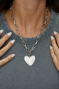 COLLAR AMOR ETERNO SILVER