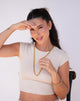 TOPOS CUADRADOS SILVER + MAXI EARCUFF DORADO