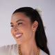 TOPOS CUADRADOS GOLD + MAXI EARCUFF