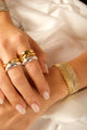 PULSERA MIYUKI GOLD AND SILVER
