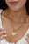 COLLAR CORAZÓN TRIBUTO GOLD