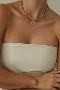 CHOKER AMOR FUGAZ SILVER
