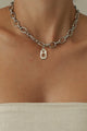 CHOKER AMOR FUGAZ SILVER
